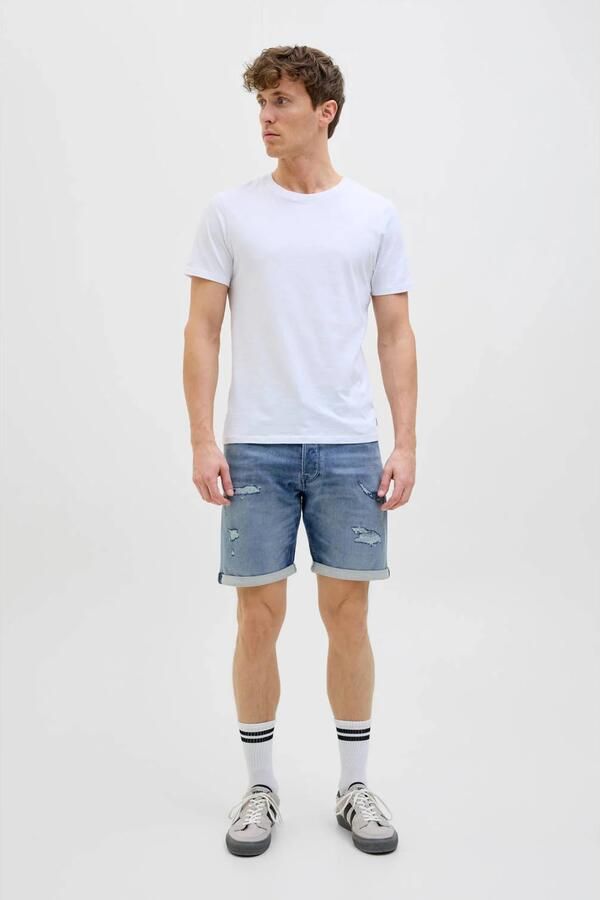 JACK & JONES JEANS INTELLIGENCE regular denim short blue denim - Foto 2