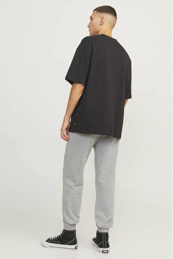 JACK & JONES JEANS INTELLIGENCE regular fit broek JJIGORDON JJSHARK light grey melange - Foto 2