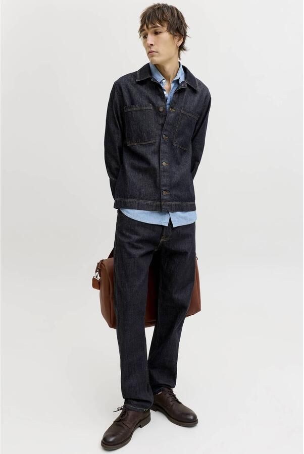 Jack & jones Straight Jeans Jack & Jones JJICHRIS JJORGINAL CB 520 - Foto 2