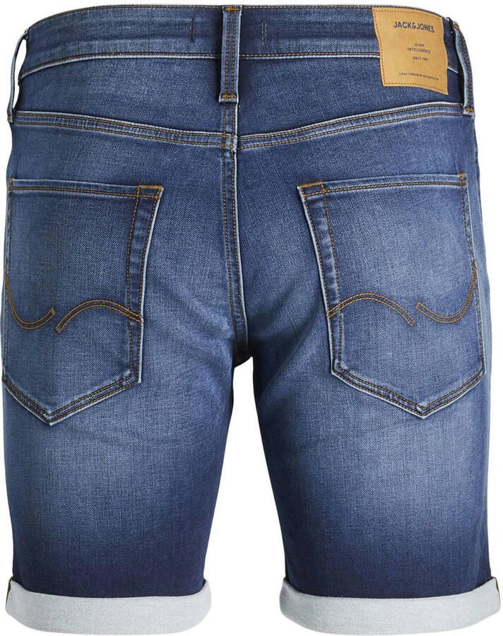 JACK & JONES JEANS INTELLIGENCE regular fit jeans short JJIRICK JJICON 835 blue denim - Foto 2