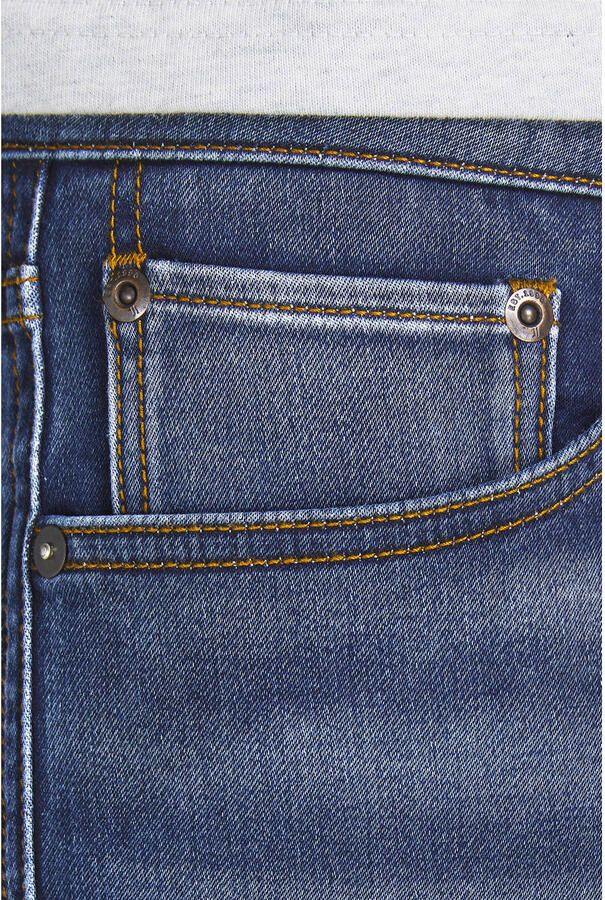 JACK & JONES JEANS INTELLIGENCE regular fit jeans short JJIRICK JJICON 835 blue denim - Foto 3