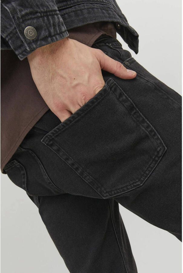 JACK & JONES JEANS INTELLIGENCE relaxed fit jeans JJICHRIS JJORIGINAL black denim - Foto 3