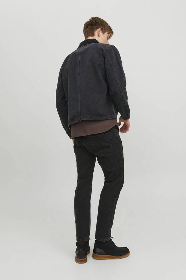 JACK & JONES JEANS INTELLIGENCE relaxed fit jeans JJICHRIS JJORIGINAL black denim - Foto 2