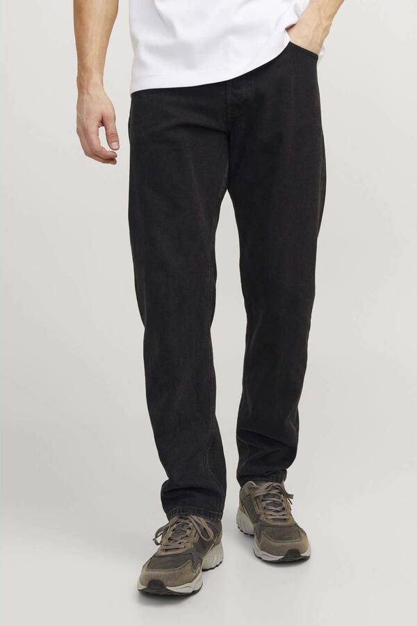 JACK & JONES JEANS INTELLIGENCE relaxed fit jeans JJICHRIS JJORIGINAL black denim - Foto 2