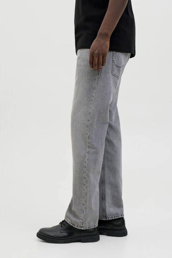 JACK & JONES JEANS INTELLIGENCE relaxed fit jeans JJICHRIS JJORIGINAL grey denim