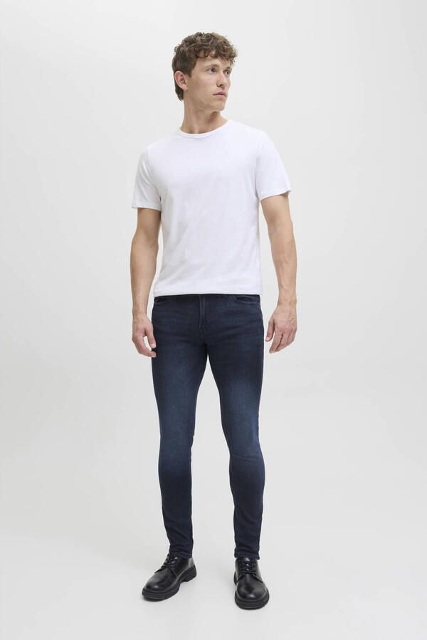 Jack & Jones Skinny fit jeans JJILIAM Skinny jeans met used-wassing voor slank silhouet