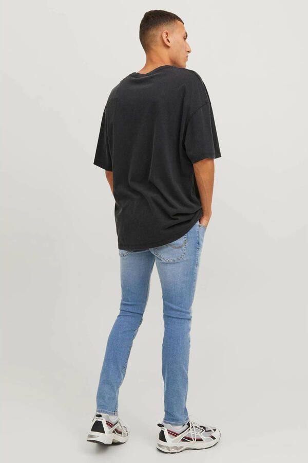 Jack & Jones Skinny fit jeans JJILIAM Skinny jeans met used-wassing voor slank silhouet - Foto 4