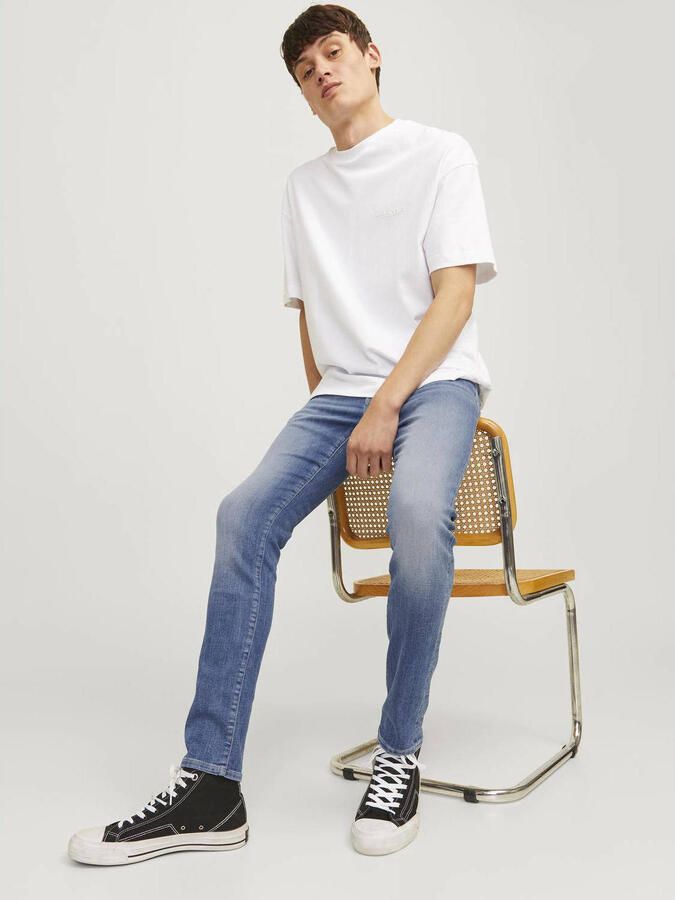 Jack & Jones Slim fit jeans JJIGLENN – Jeans met stretch lage taille en zakken