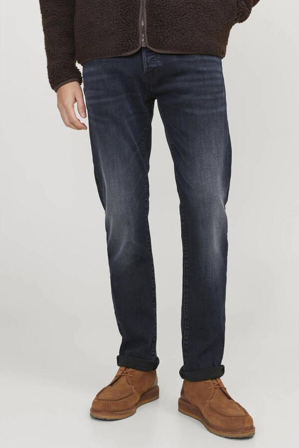 Jack & Jones Slim fit jeans JJIGLENN – Jeans met stretch lage taille en zakken