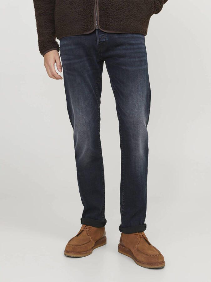 Jack & Jones Slim fit jeans JJIGLENN – Jeans met stretch lage taille en zakken - Foto 2