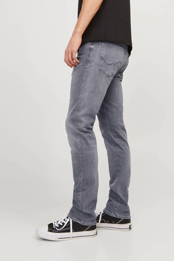 JACK & JONES JEANS INTELLIGENCE slim fit jeans JJIGLENN JJICON grey denim - Foto 2