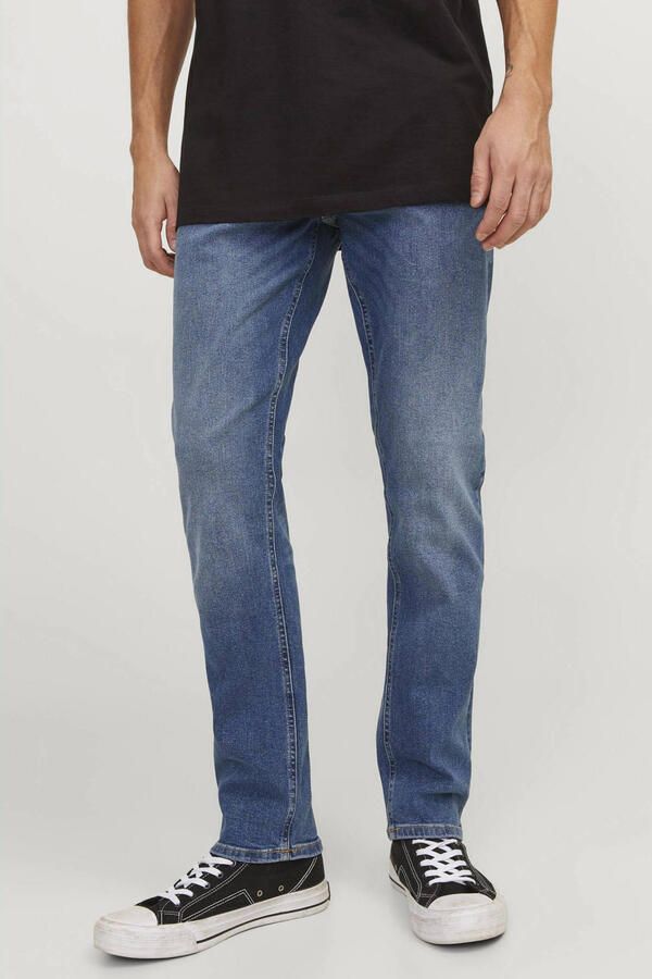 Jack & Jones Slim fit jeans JJIGLENN Jeans met smalle pijpen en stretch voor comfort