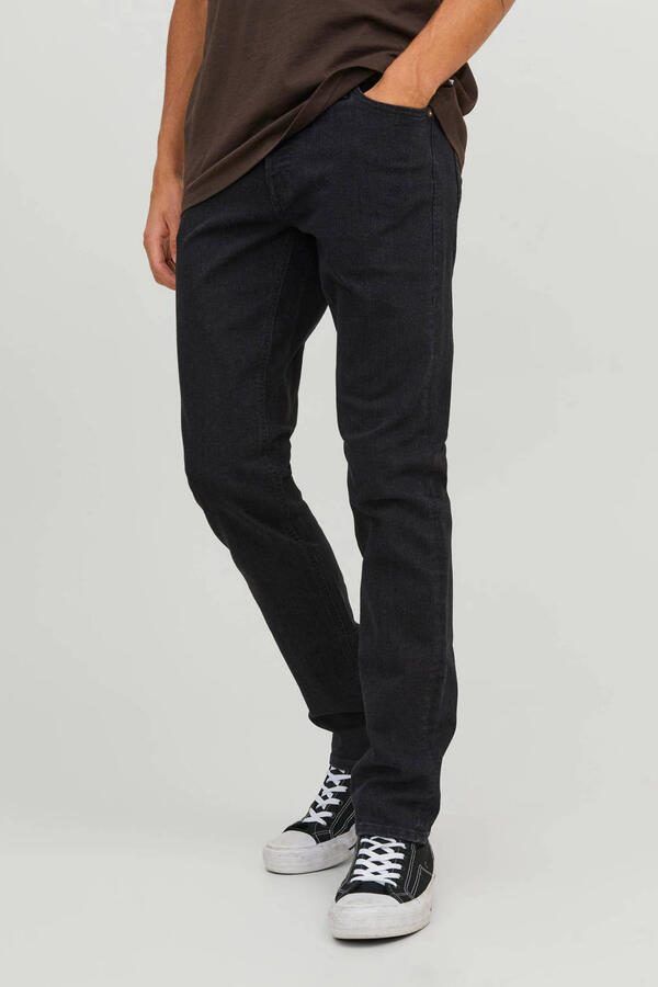 Jack & Jones Slim fit jeans JJIGLENN met used-look en stretchcomfort Slijtage-effecten modieus slim fit katoenmix