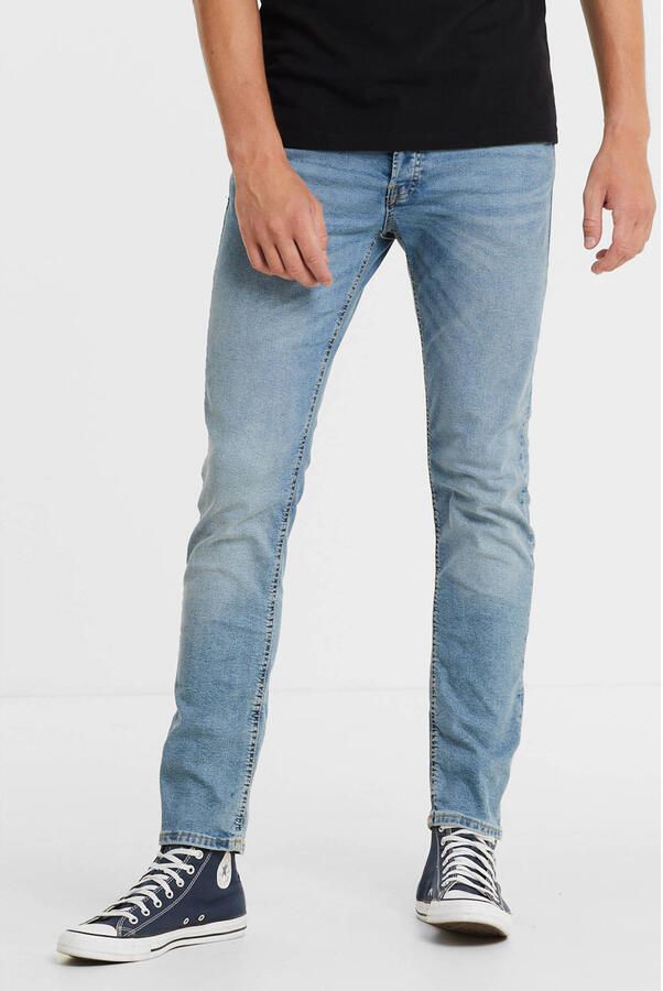 Jack & Jones Slim fit jeans JJIGLENN Jeans met smalle pijpen en stretch voor comfort
