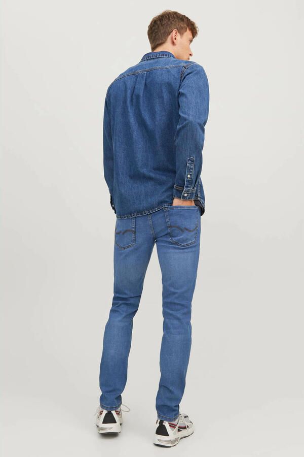 Jack & Jones Slim fit jeans JJIGLENN met used-look en stretchcomfort Slijtage-effecten modieus slim fit katoenmix - Foto 3