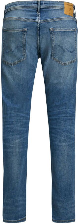 Jack & Jones Slim fit jeans JJITIM met wassing en praktische zakken Slijtage-effecten modieus slim fit denim