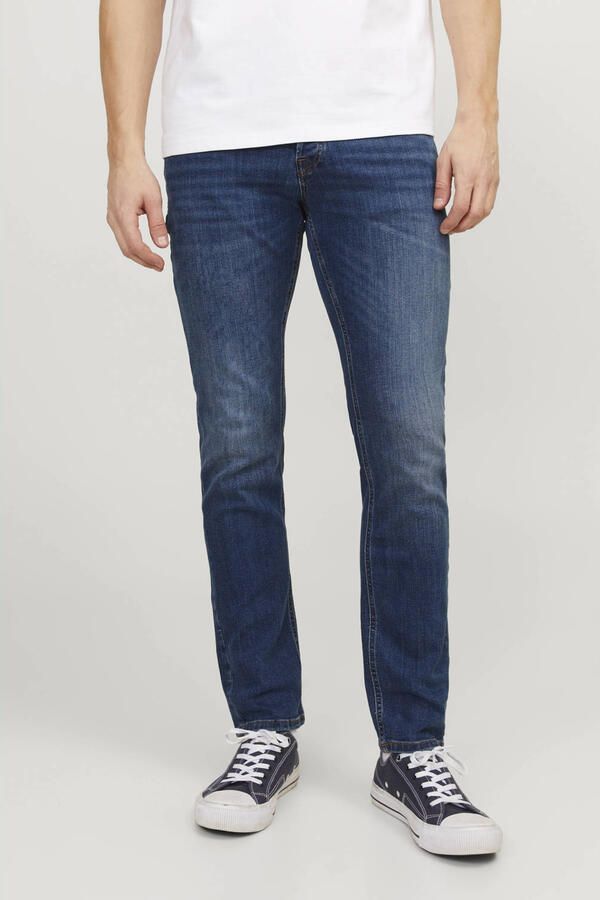 Jack & Jones Slim fit jeans JJITIM met wassing en praktische zakken Slijtage-effecten modieus slim fit denim - Foto 2