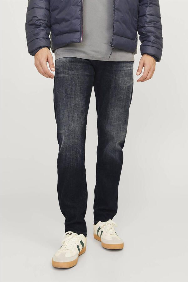 JACK & JONES JEANS INTELLIGENCE tapered fit jeans JJIMIKE JJCADE blue denim - Foto 2