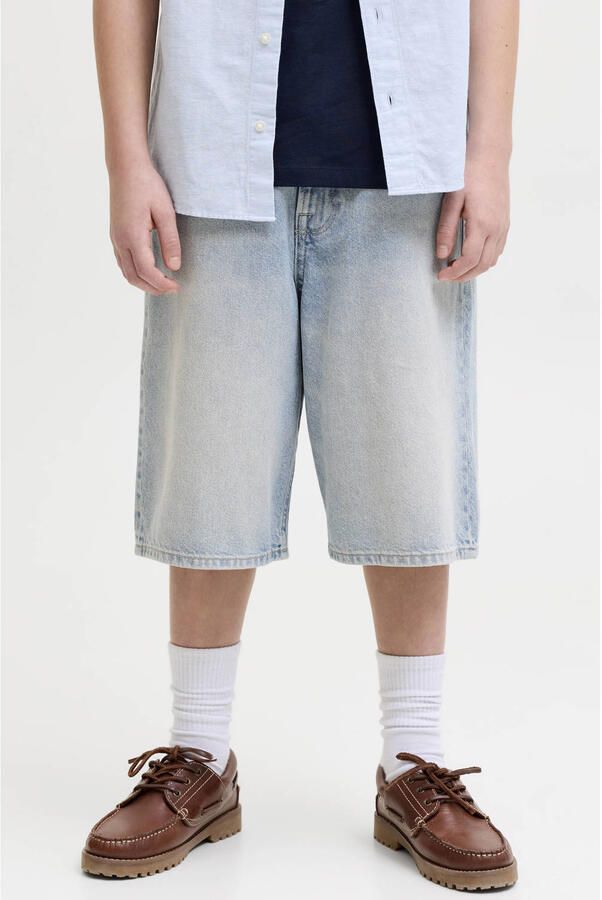 Jack & jones straight fit short met logopatch model 'Iron'
