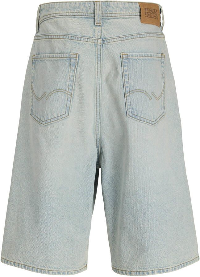 Jack & jones Extra baggy fit jeansshort met steekzakken - Foto 3