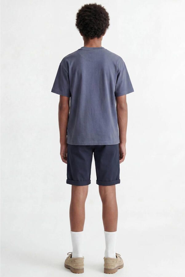 Jack & jones JUNIOR bermuda JJIBOWIE donkerblauw Korte broek Jongens Stretchkatoen 164