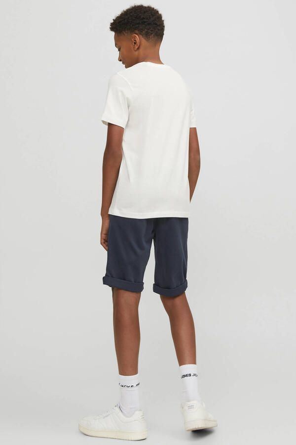 Jack & jones JUNIOR bermuda JJIBOWIE donkerblauw Korte broek Jongens Stretchkatoen 140 - Foto 2