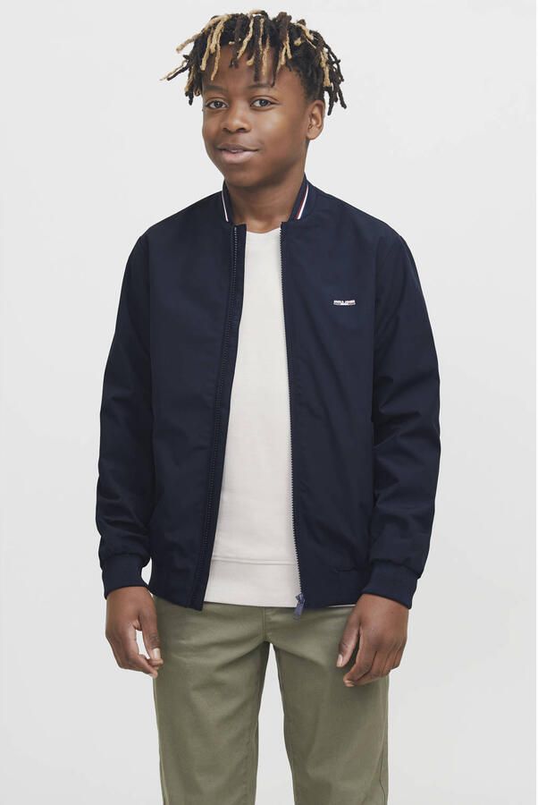 JACK & JONES JUNIOR bomberjack donkerblauw - Foto 3