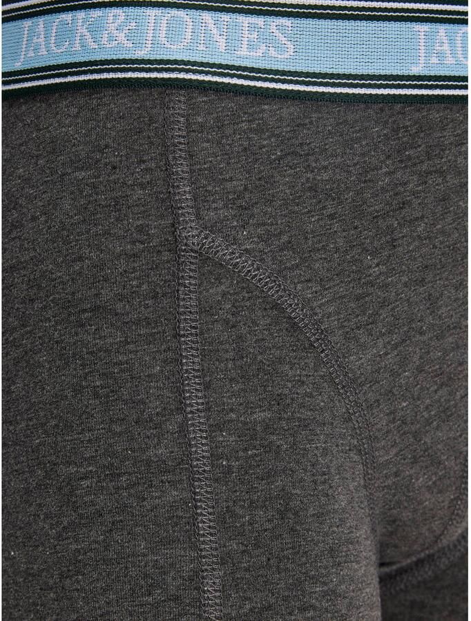 JACK & JONES JUNIOR boxershort donkerblauw grijs zwart - Foto 3
