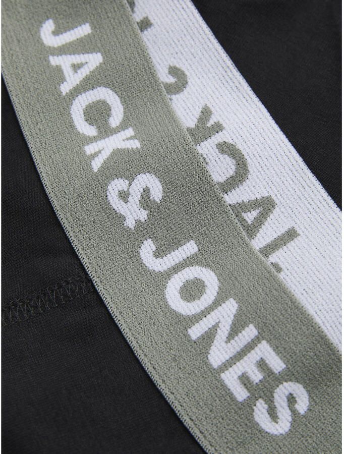 JACK & JONES JUNIOR boxershort JACAXEL SOLID set van 3 zwart