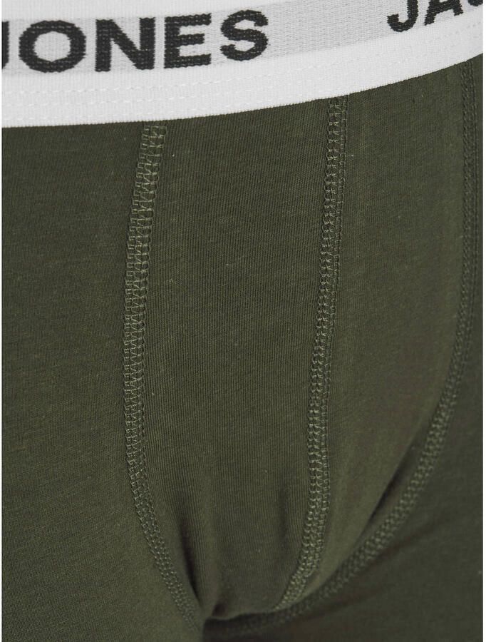 Jack & jones JUNIOR boxershort JACBASIC set van 5 Zwart Jongens Stretchkatoen 176