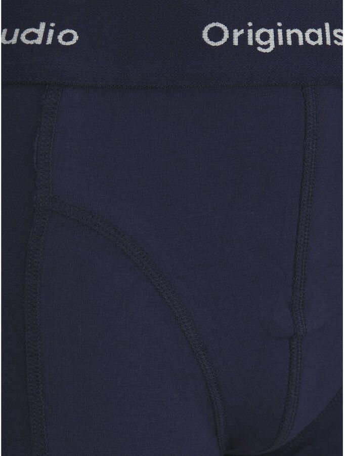 JACK & JONES JUNIOR boxershort JACVESTERBRO set van 3 donkerblauw zwart