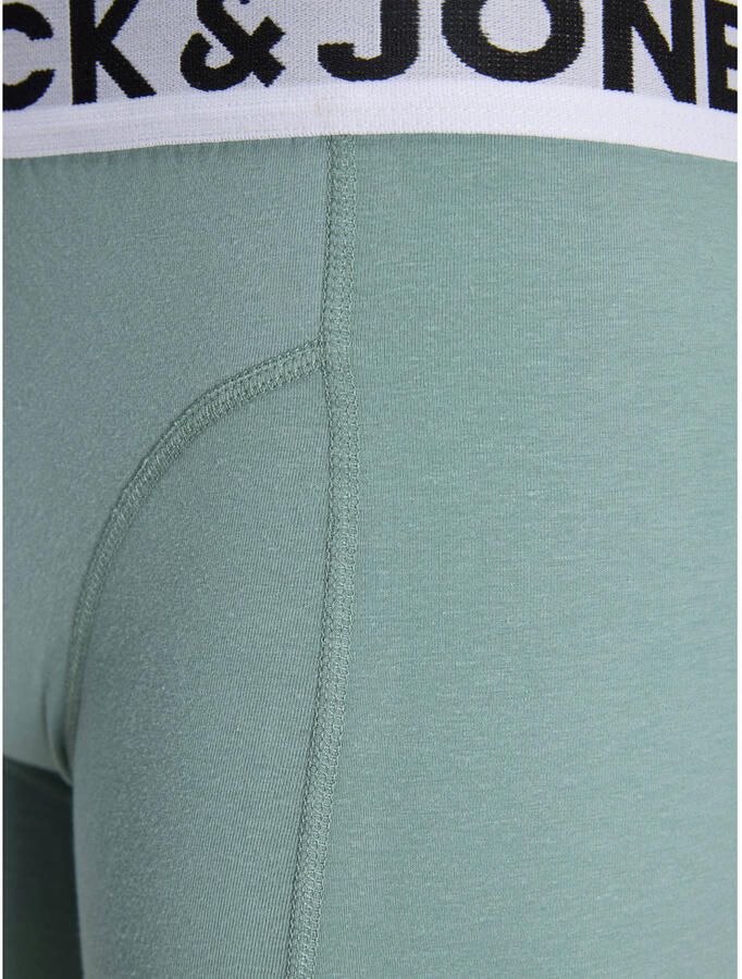 JACK & JONES JUNIOR boxershort mintgroen (set van 3) - Foto 2