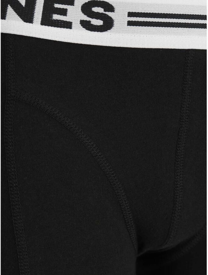 Jack & jones JUNIOR boxershort set van 3 zwart Jongens Stretchkatoen 140