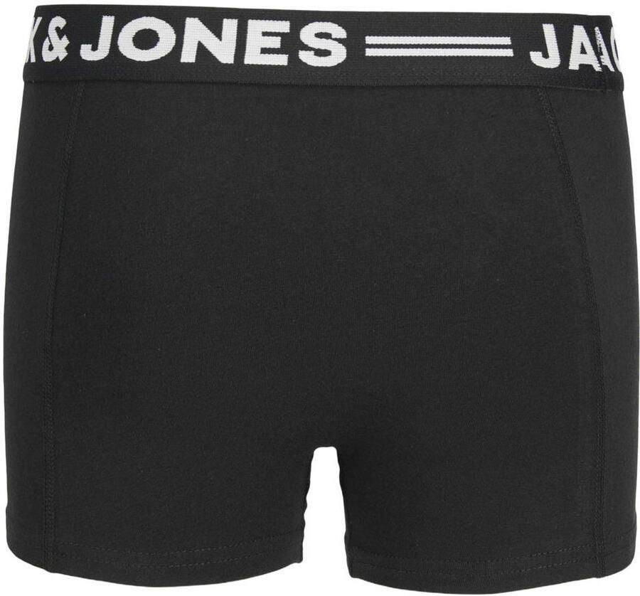 Jack & jones JUNIOR boxershort set van 3 zwart Jongens Stretchkatoen 140 - Foto 2