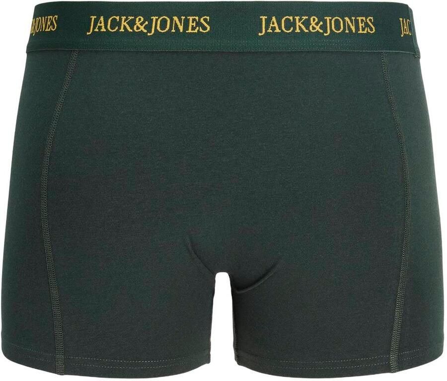 JACK & JONES JUNIOR boxershorts (set van 7) Zwart Jongens Stretchkatoen - Foto 2