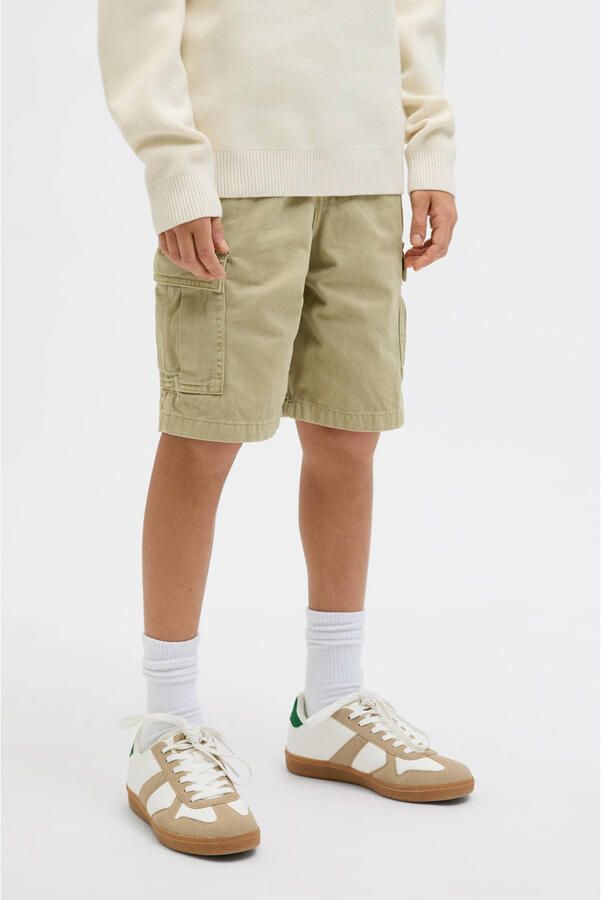 Jack & jones Regular fit korte cargobroek met steekzakken model 'KARL' - Foto 2