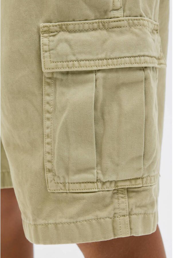 Jack & jones Regular fit korte cargobroek met steekzakken model 'KARL'