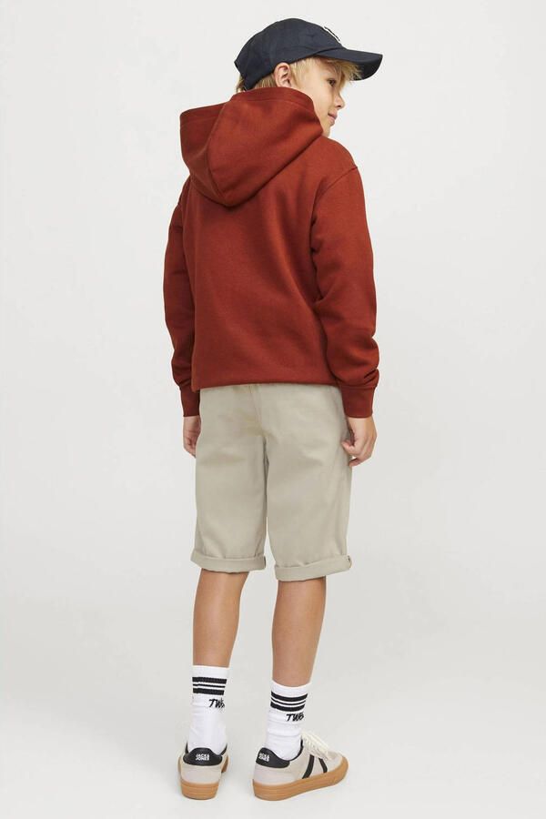 Jack & jones JUNIOR chino bermuda JJIBOWIE beige Korte broek Jongens Stretchkatoen 128 - Foto 2