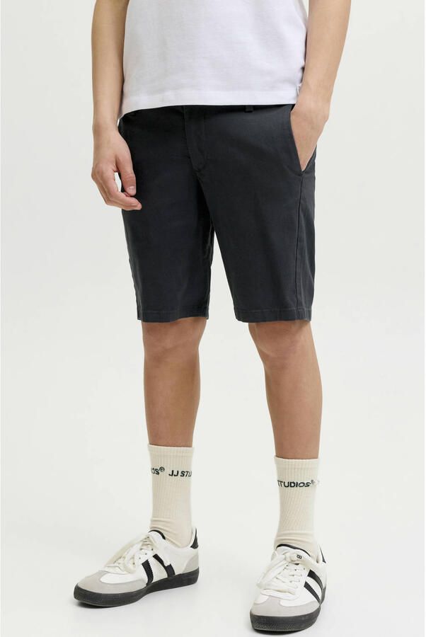 JACK & JONES JUNIOR chino short donkerblauw