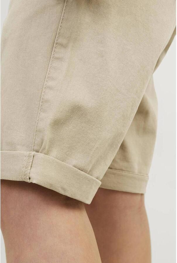 Jack & jones JUNIOR chino short JPSTDAVID JJCHINO beige Korte broek Jongens Stretchkatoen 134 - Foto 2