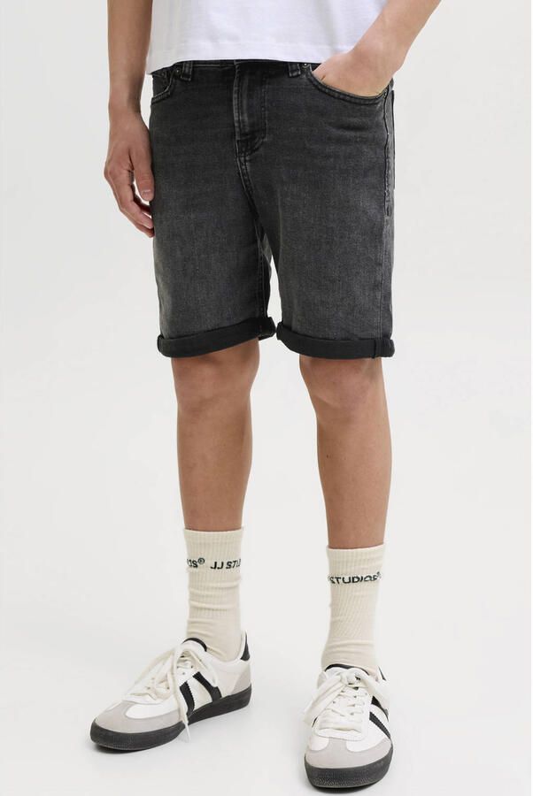 JACK & JONES JUNIOR denim regular short black denim