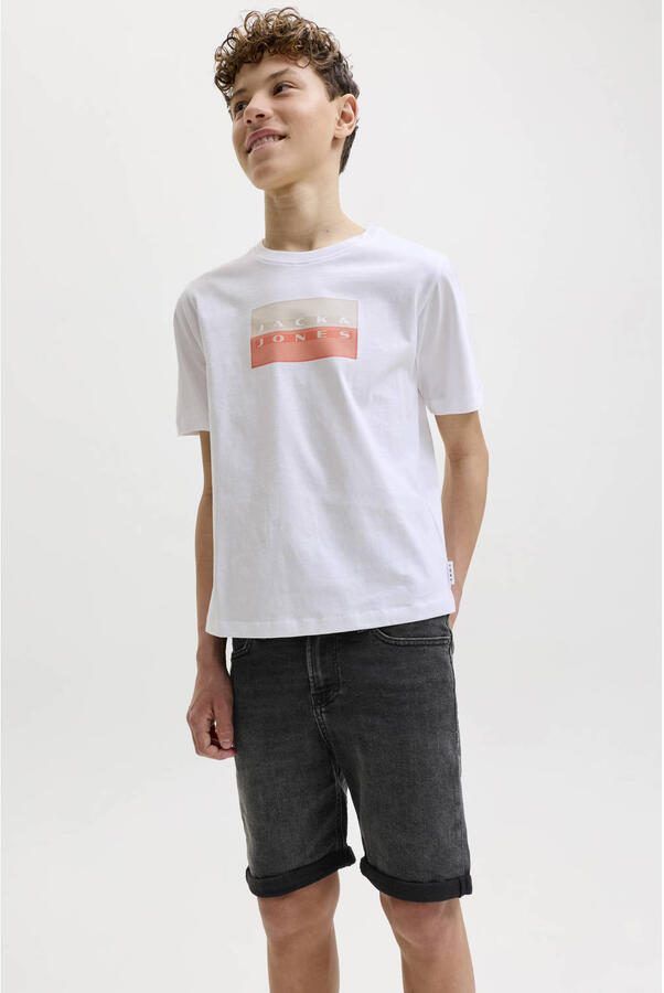 JACK & JONES JUNIOR denim regular short black denim - Foto 2