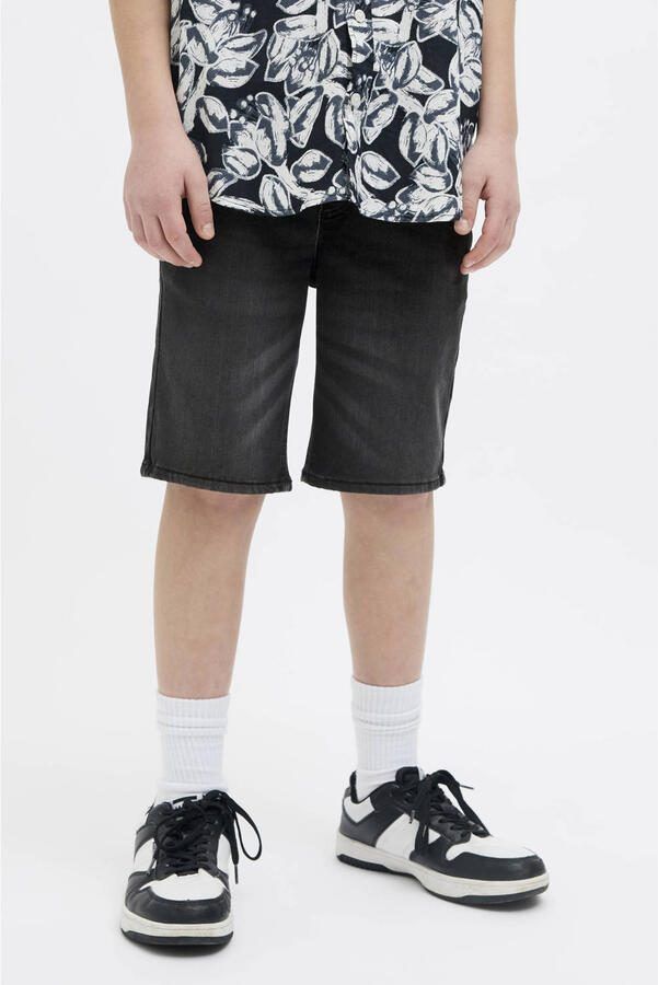 JACK & JONES JUNIOR denim short black denim - Foto 3