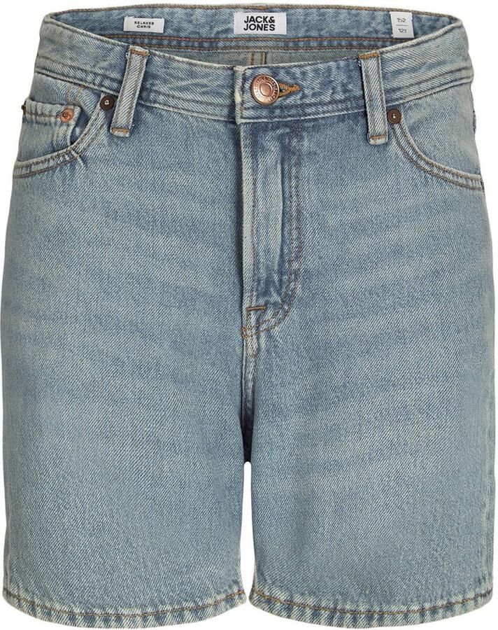 JACK & JONES JUNIOR denim short light blue denim
