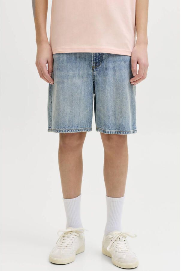 Jack & jones straight fit short met logopatch model 'Tony'