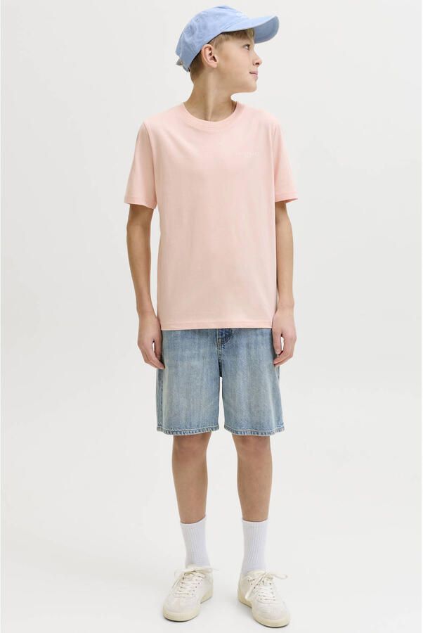 Jack & jones straight fit short met logopatch model 'Tony' - Foto 2