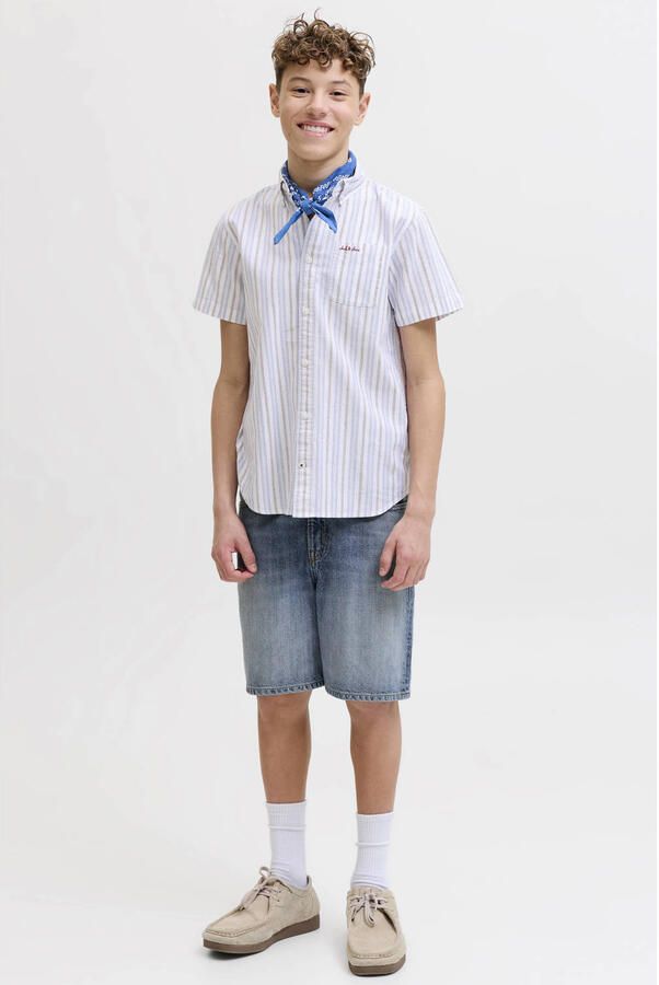 JACK & JONES JUNIOR denim short medium blue denim - Foto 3