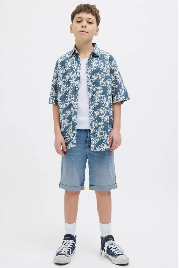 JACK & JONES JUNIOR denim short medium blue denim - Foto 2