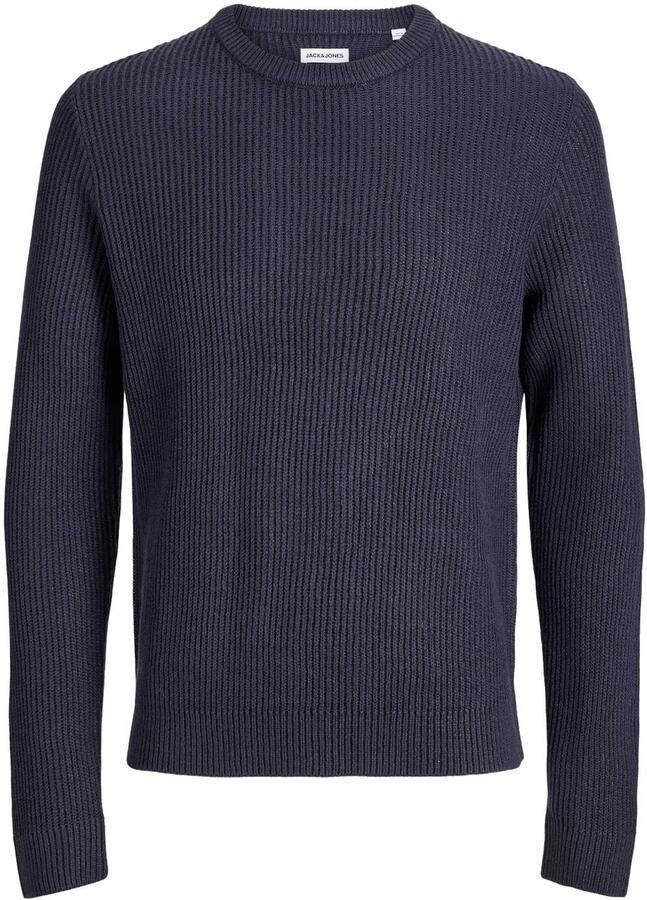 JACK & JONES JUNIOR gebreide trui donkerblauw