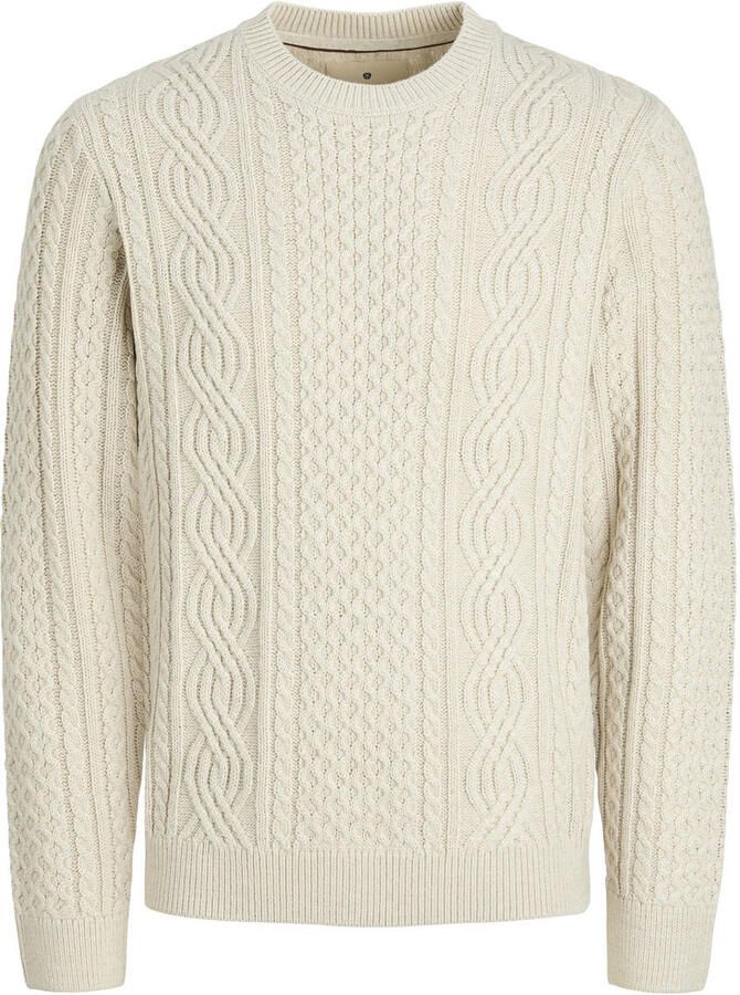 Jack & jones Regular fit gebreide pullover met structuurmotief model 'Sean' - Foto 2
